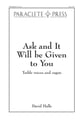 Ask and It Will Be given to You Two-Part choral sheet music cover